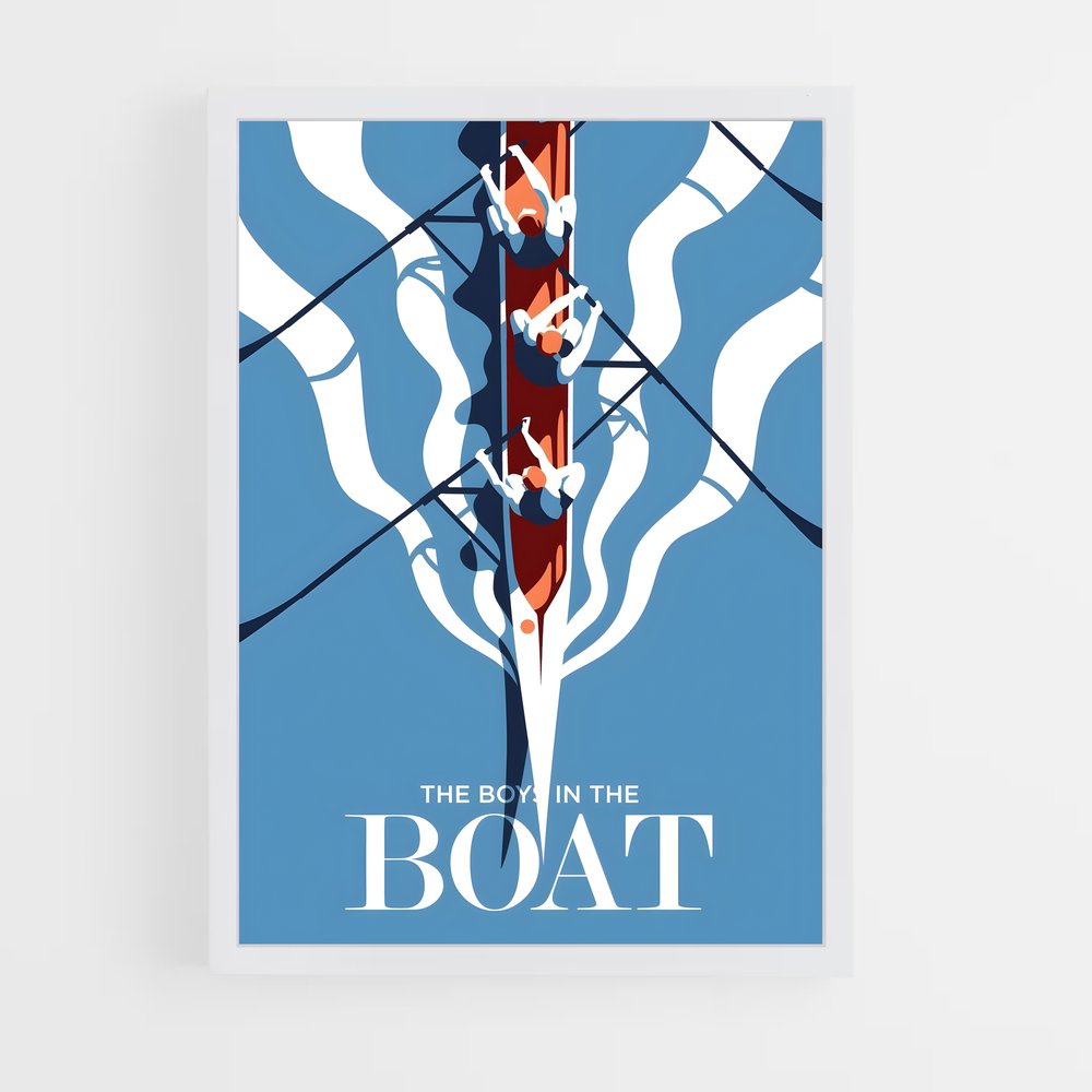 Poster Éclat Nautique – affiche Canoë-kayak (vue 3)